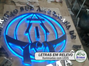 letras com leds
