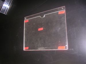 Display de acrílico A3, A4 e A5