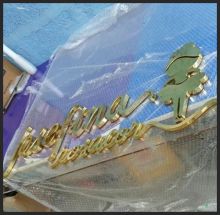 Letras de Latão dourado polido