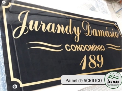 placa de acrilico