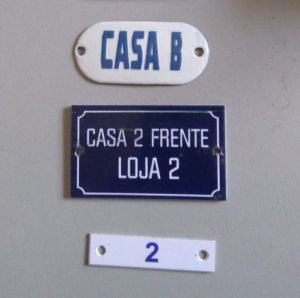 Numeros pra casa